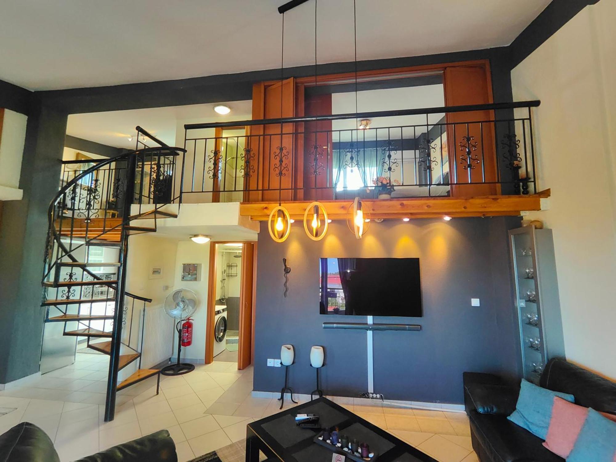 George'S Modern Apartment ネア・プラギア エクステリア 写真